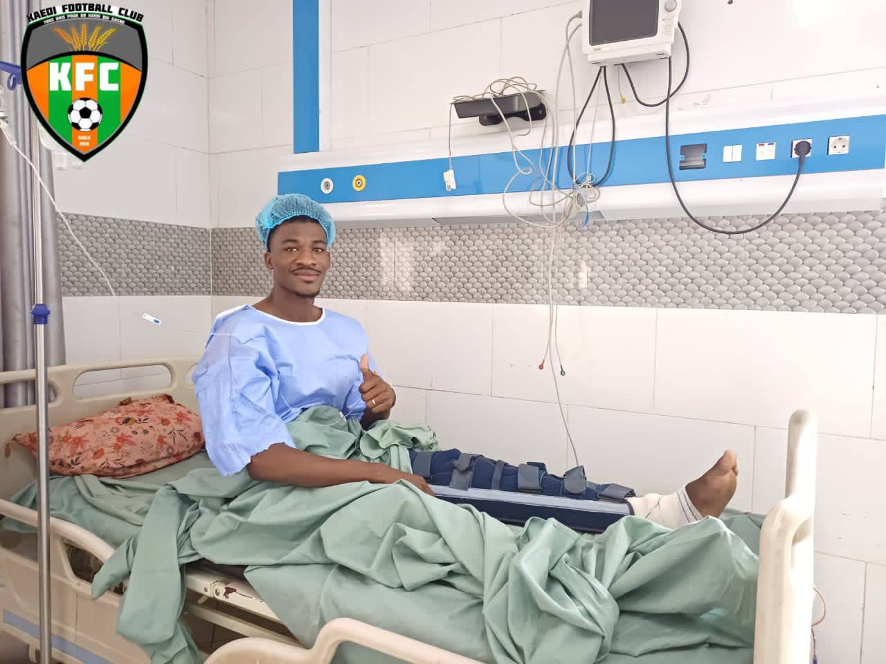 Kaédi FC: Ely Vih El Barka opéré avec succès !