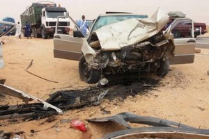 Route de l'Espoir : un accident de circulation fait des victimes 