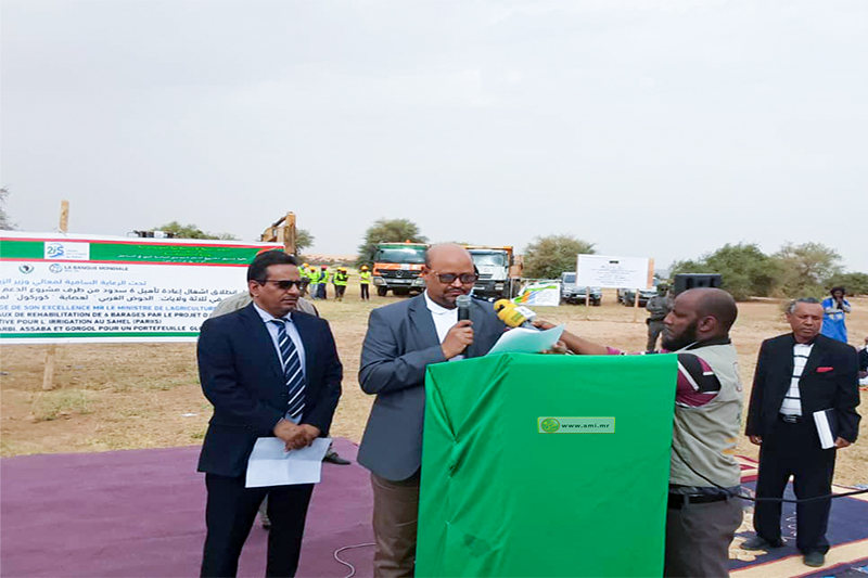 Réhabilitation de 40 barrages dans les wilayas de l’Assaba, du Gorgol et du Hodh Gharbi 