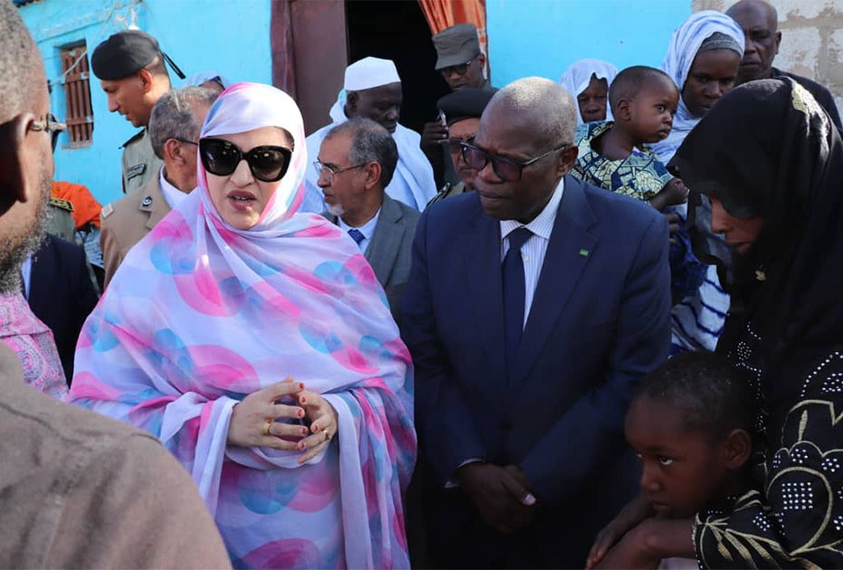 Le gouvernement offre 200.000 MRU à une famille qui a perdu trois de ses enfants dans un incendie à El Mina