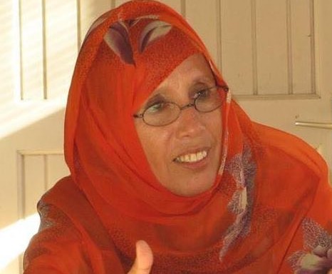 Madame Aminetou Mokhtar, présidente de l’Association de Femmes Cheffes de Famille (AFCF) : 