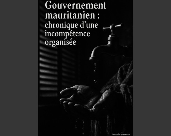 Gouvernement mauritanien : chronique d’une incompétence organisée. Par Pr ELY Mustapha