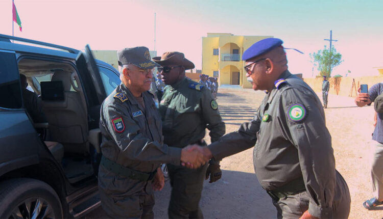 Le chef d’état-major de la Garde nationale effectue une visite d’inspection au Groupe régional n° 1 à Néma