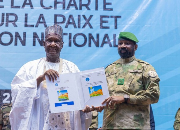 Mali : le gouvernement adopte une Charte nationale pour la paix