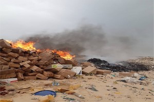 Destruction à Rosso de 6 tonnes de produits périmés