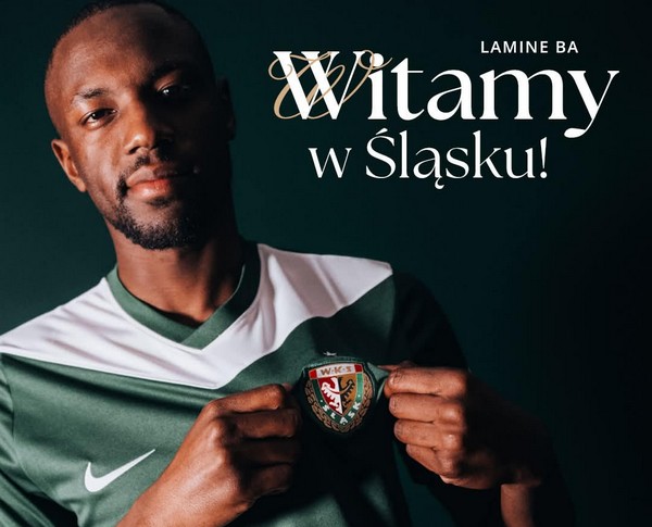 Transfert : Lamine Ba s’engage avec le Śląsk Wrocław (Pologne) 