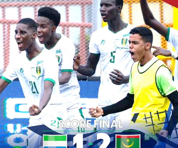 UFOA-A U17 : Les Mourabitounes dominent la Sierra Leone et se relancent dans le tournoi 